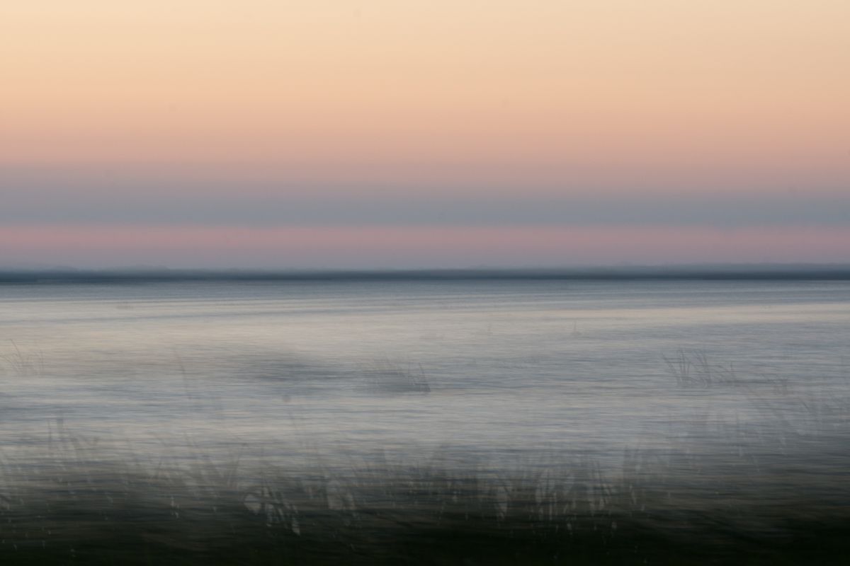 Morgens am Fjord