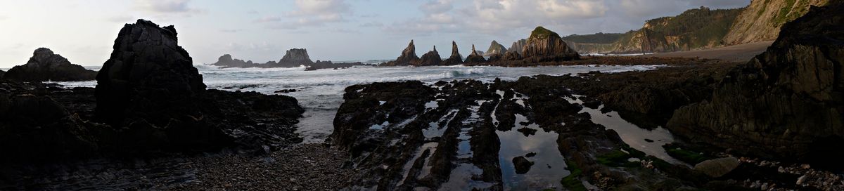 Fotografía, realizada en la costa de Cudillero (Asturias)