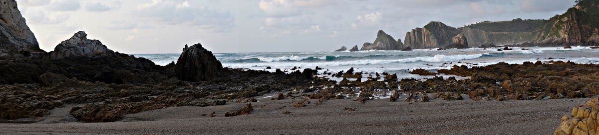 Fotografía, realizada en la costa de Cudillero (Asturias)