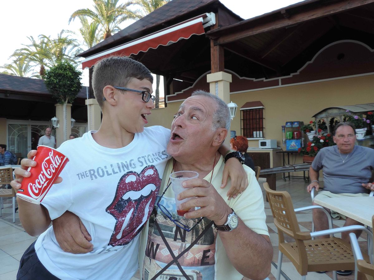 Apero avec Grand Père