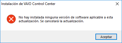 me aparece esta ventana y cancela la instalación