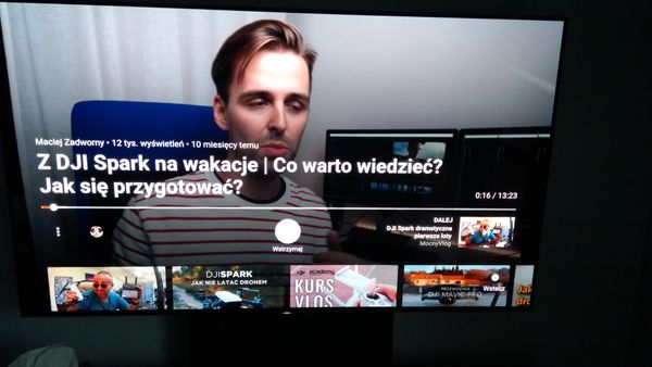 YouTube po "zmianie wielkości"