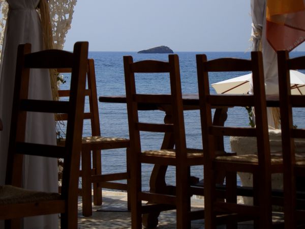 Ausblick von der Insel Ibiza