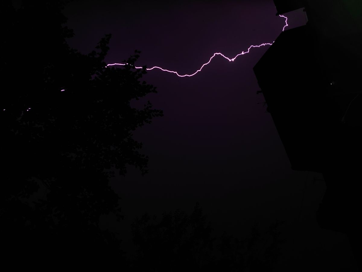 Lightning taken by Sony Xperia 1