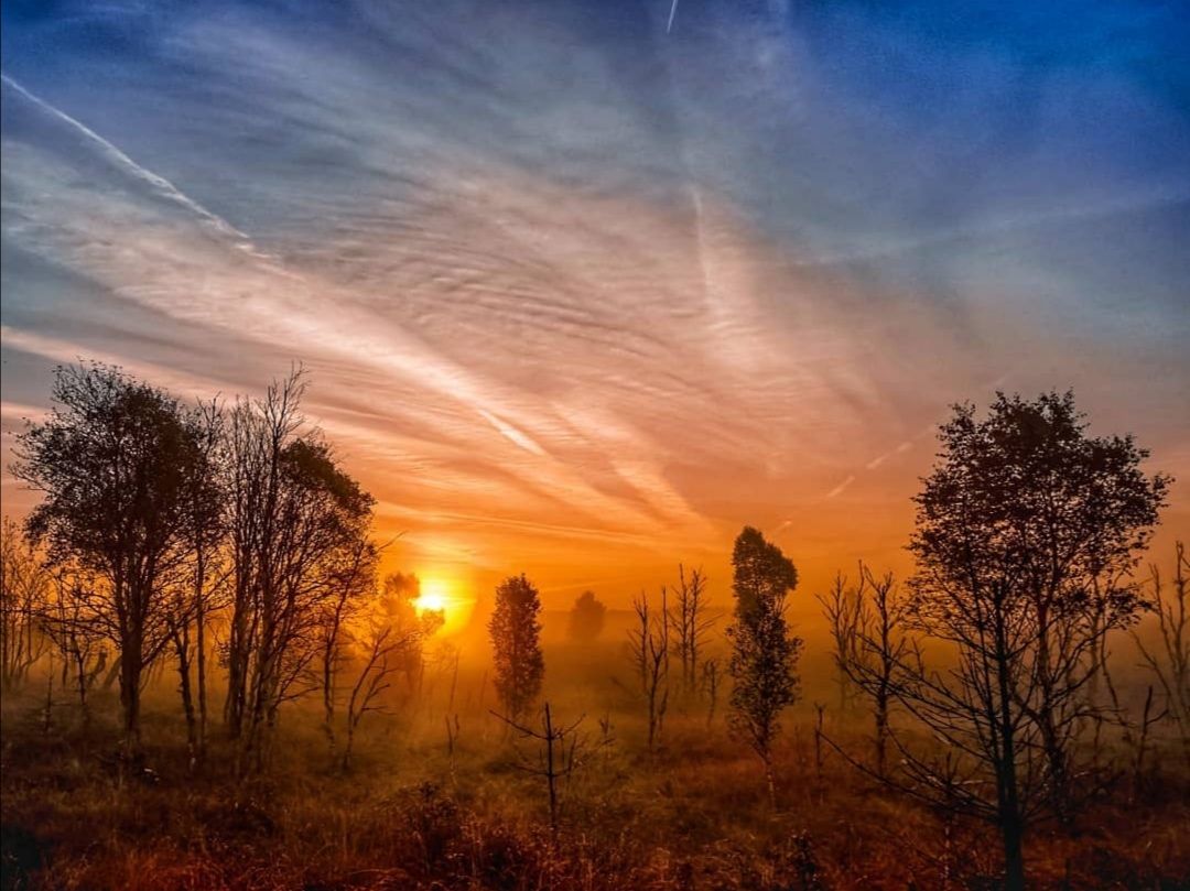 Lever de soleil sur l'eifel