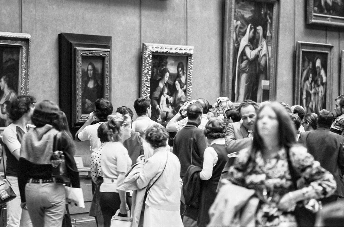 Le Louvre de Paris avec Mona Lisa