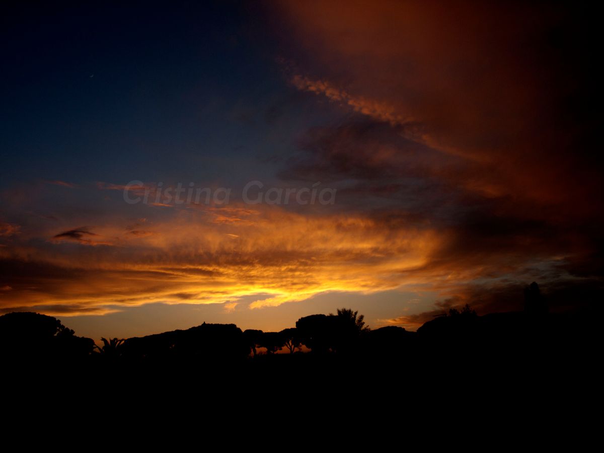 Atardecer en Huelva, Andalucía (España)