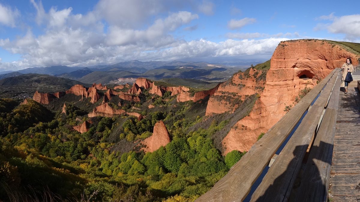 Las Médulas en Castilla y León. Spain